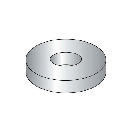 Brighton-Best Flat Washer, For Screw Size 1/4" , Steel Zinc Plated Finish P43002